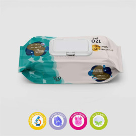 FACTORY WHOLESALE FRAGRANCED NON ALCOHOLIC COVERED WET WIPES-WET TOWELS